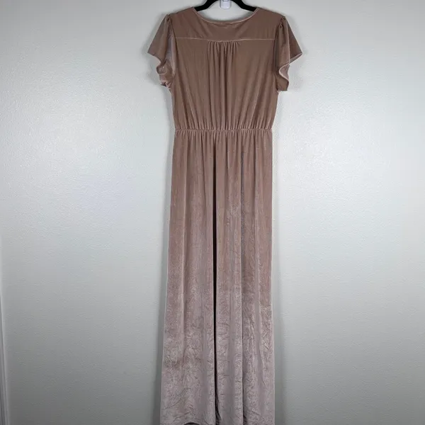 Baltic Born Women's‎ Liza Velvet Maxi Dress Sz L NWT - Image 6