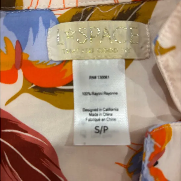 l*space‎ Island Time Aloha top size Small - Image 6