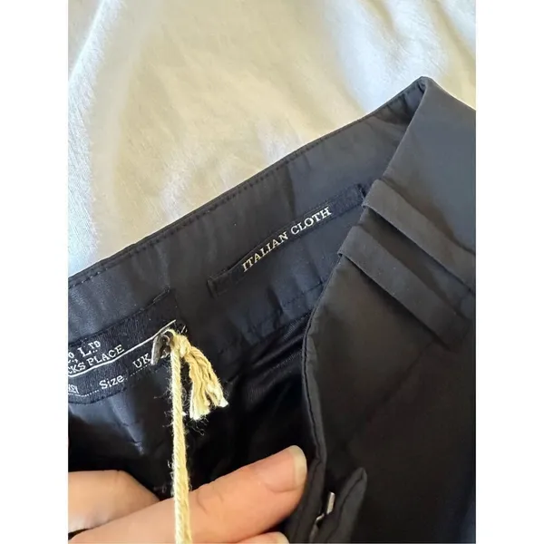 NWT AllSaints Black Alita trousers Size 4 - Image 9