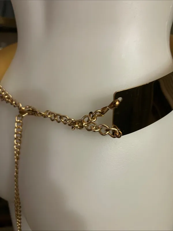 Gold adjustable belt for cosplay - Image 9