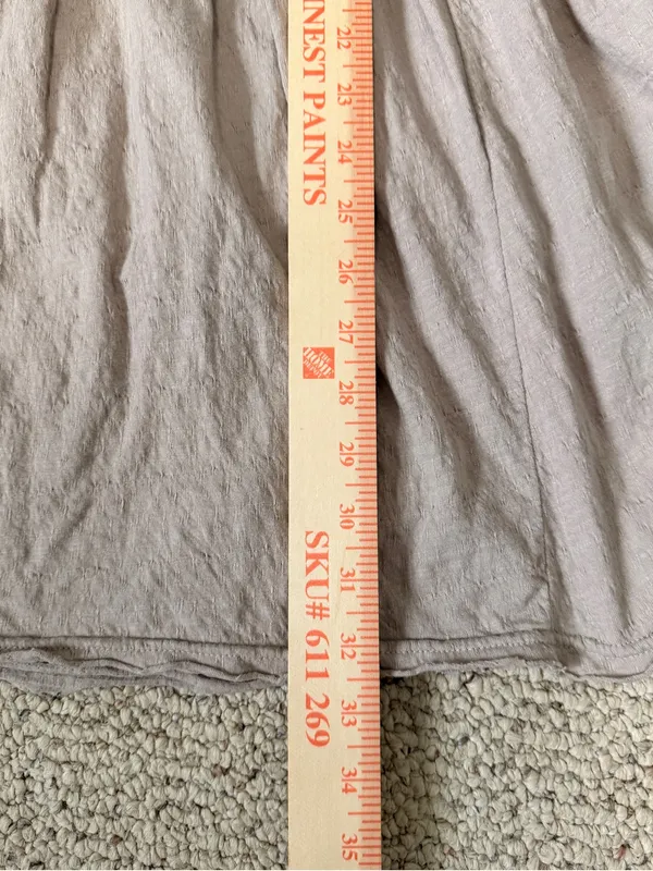 Free People FP Beach Get Obsessed Babydoll Mini‎ Dress Tan Size S - Image 11