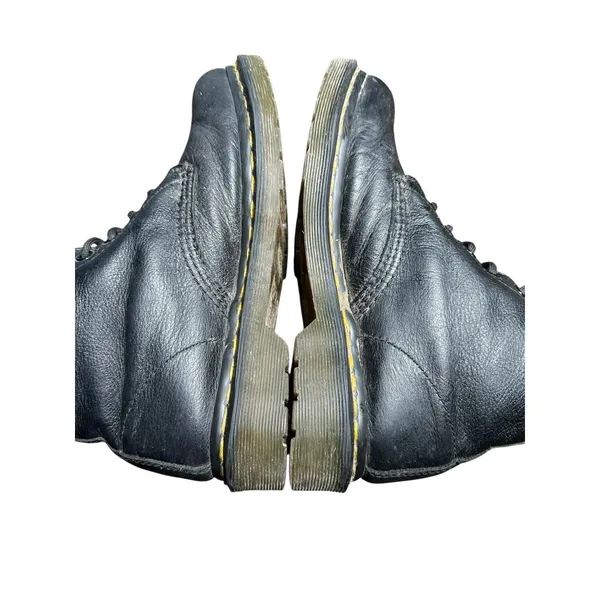 Dr. Martens Pascal Womens 8 Black Leather Lace Up Air Wair Boots AW004 #S25-3 - Image 9
