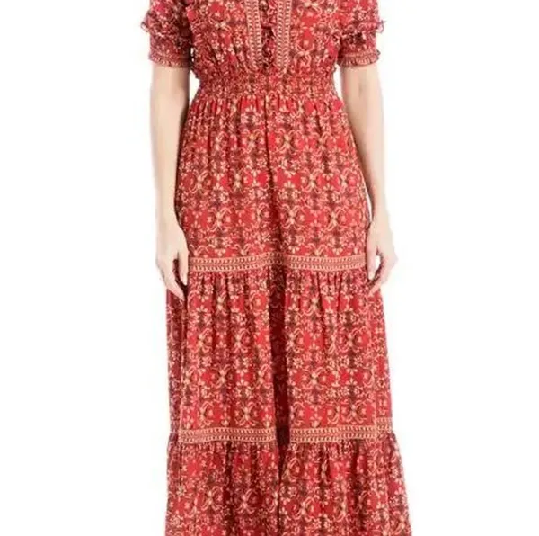 Max Studio maxi dress red - Image 2