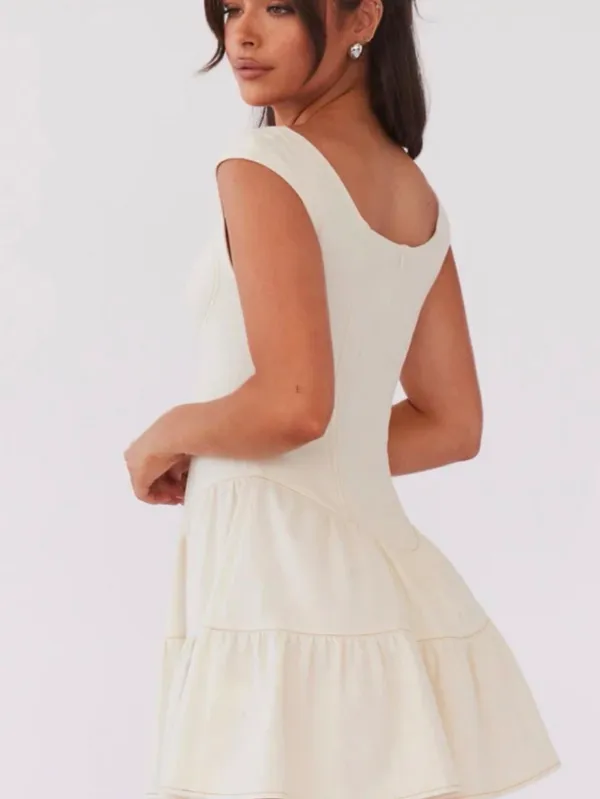 Peppermayo Dress Isabella Denim Bustier Dress - Image 2
