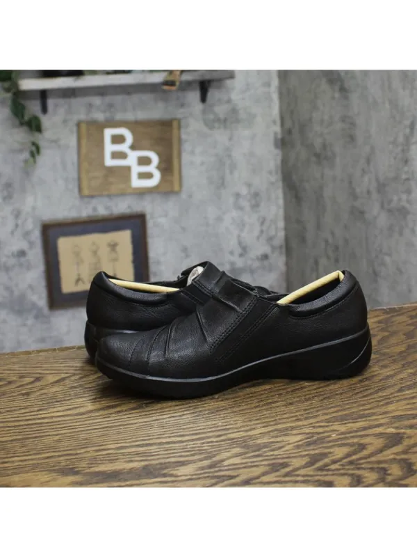 Clarks Kaetlyn Mila Slip-On Loafers 26184137 Black Leather 8M - Image 7