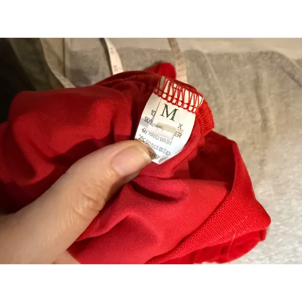 NWOT OYS Medium Red Mini Dress Off Shoulder‎ Ruched Formal Special Event Club - Image 3