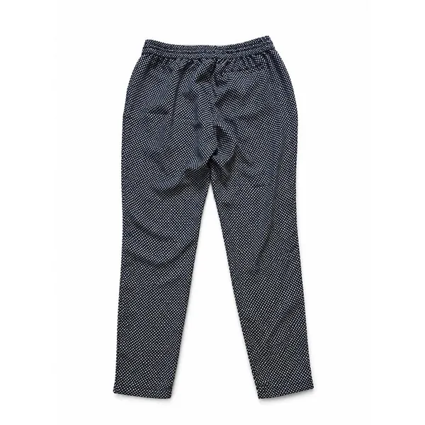 Gap Navy White Geometric Print Pull-On Pants Elastic Waist Size S - Image 2