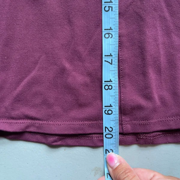 Athleta Womens Plum Purple Ruched‎ Waist Active Skirt Size S Nylon Lycra Flare - Image 6