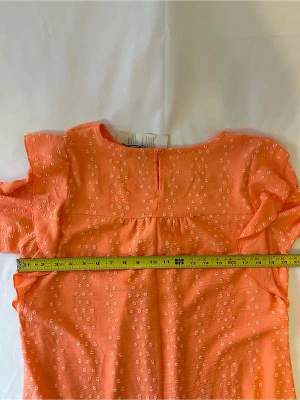 Bright Orange Ruffle - Image 3