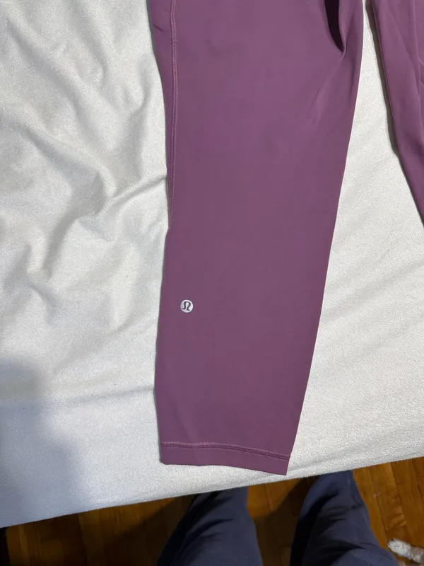Lululemon Swift Speed Crop legging in Vintage Plum - Image 3