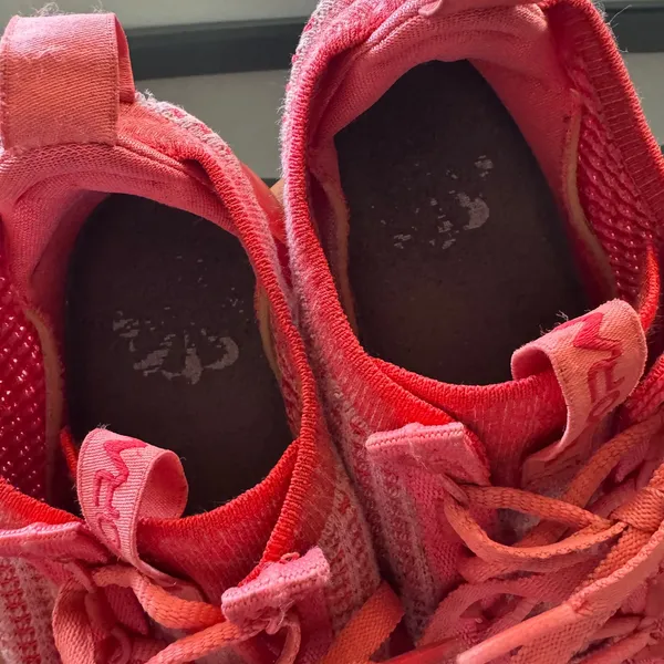Nike Air VaporMax 2021 FK Women's Flyknit Running Shoes Coral Red Size 7 - Image 7