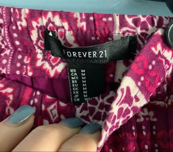 Forever 21 Dark Pink Skirt - Image 4