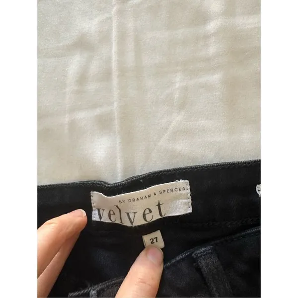 Velvet by Graham & Spencer Darria Cropped Pants Size 27 - Image 8