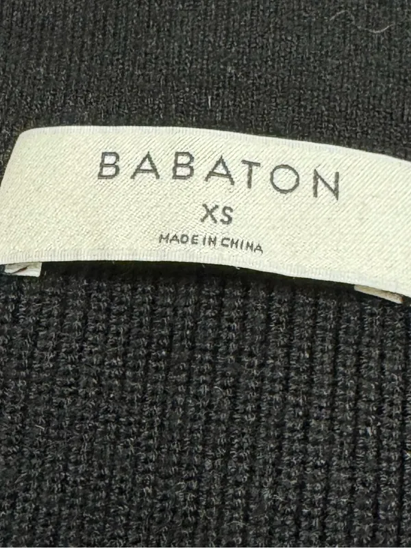 Aritzia Babaton Wolfgang Dress Black Collared Women’s XS - Image 3
