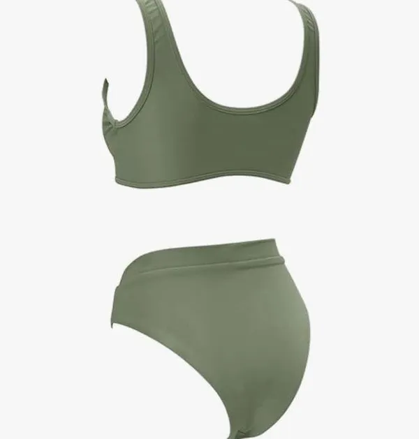 NWOT Green Bikini Set Size XL - Image 2