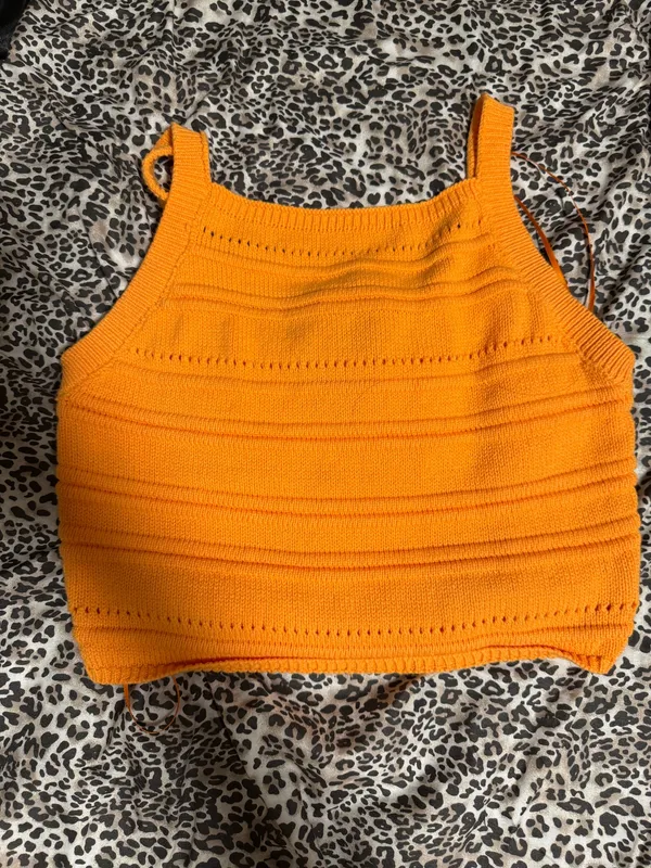 Orange Knitted Set - Image 5