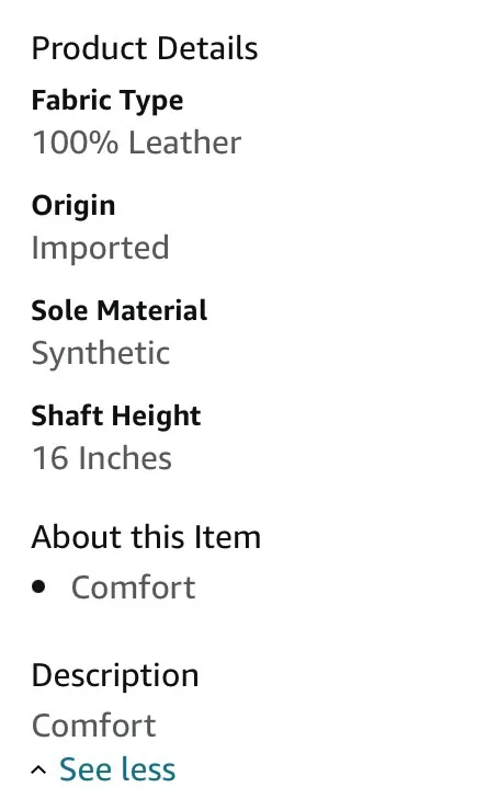 Rose petals dark brown riding boots size 11 - Image 6