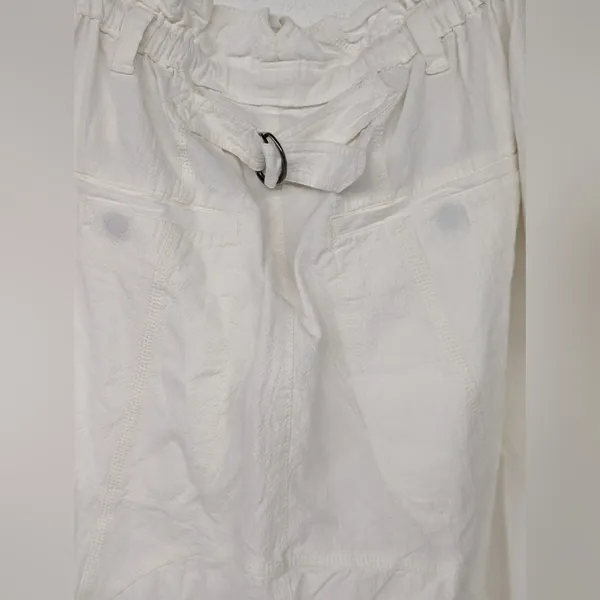 New Free people this is the one pant trouser white szS Small harem solid white - Image 9