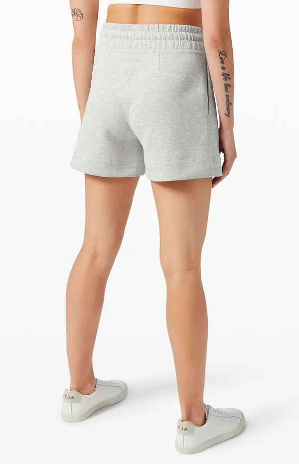 Lululemon Grey Soft Ambitions Short - Image 2