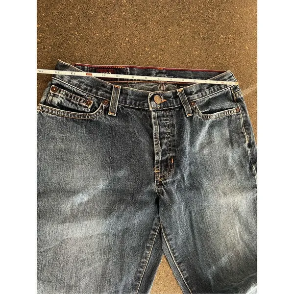 Vintage Abercrombie & Fitch 1892 Low Rise Bootcut Flare Jeans 25S 100% Cotton - Image 11