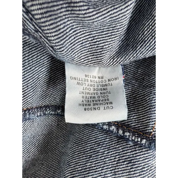 Vintage Y2K Guess Dark Wash Jean Jacket - Image 7