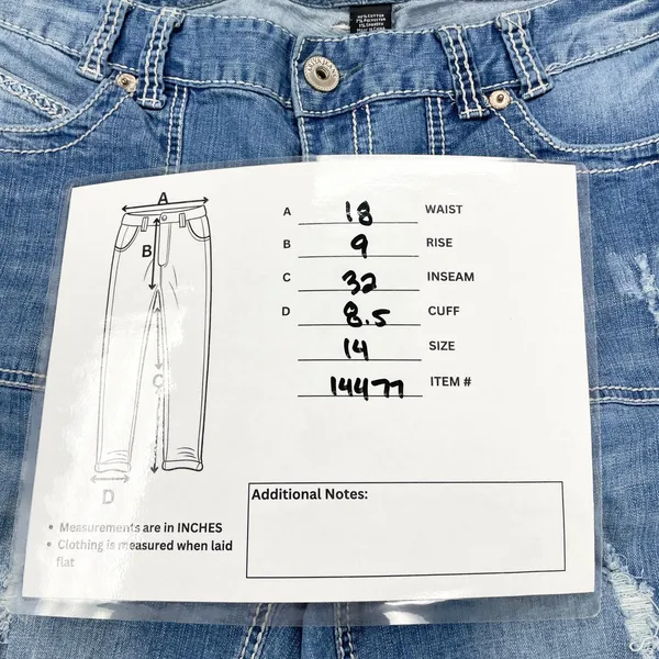 Ariya Jeans Womens Bootcut Jeans‎ Size 14 Y2K Western Cowgirl Rodeo Preppy Girly - Image 14