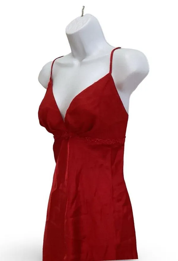 Vintage Dentelle Satin Chemise - Image 2