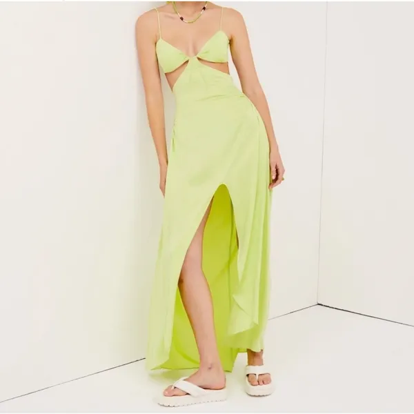NWT‎ For Love & Lemons Toni Cut Out Maxi Dress Sz Small $297 - Image 7