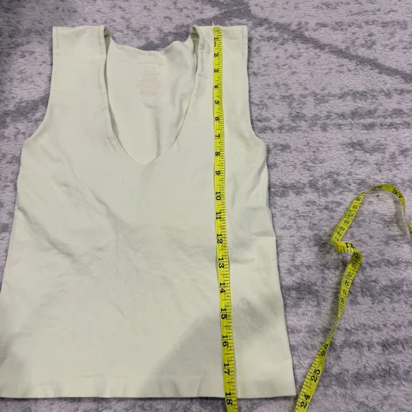 Free People Light Green Scoop Neck Tank Top - Image 8