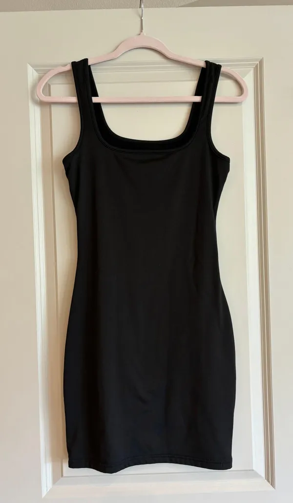Black Mini Dress - Image 2