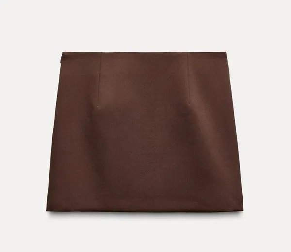 Elegant Brown Skirt - Image 8
