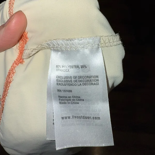 Life‎ integrity earth women’s skort orange SZ L workout athleisure - Image 5
