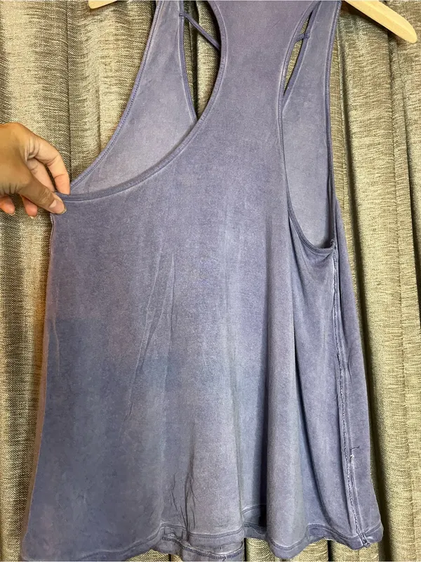 Free People We The Free Lavender Amelia Strappy Front Tank Top Size Small - Image 11