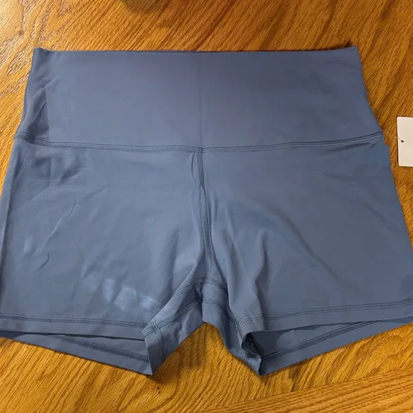 lululemon athletica Women's Athletic Shorts in “washed denim” - Image 6