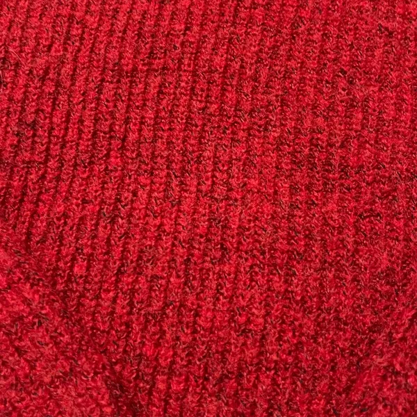 Old Navy red cozy shaker-stitch pullover long sleeve sweater S - Image 4