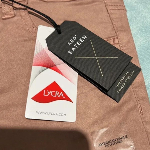 American Eagle Super Stretch low rise Jeggings‎ Sz 4 C21 - Image 5
