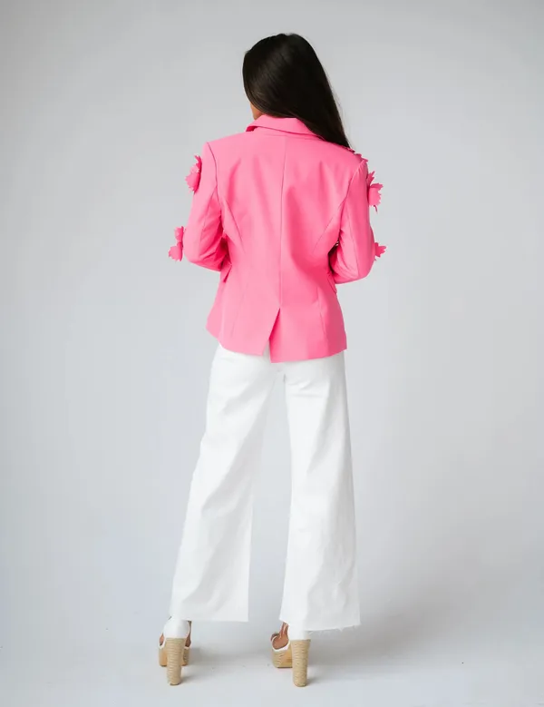 These Three Boutique Pink Blazer - Image 5