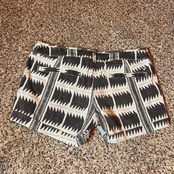 American Eagle Outfitters Midi Shorts Stretch Patterned‎ Casual Size 8 - Image 7