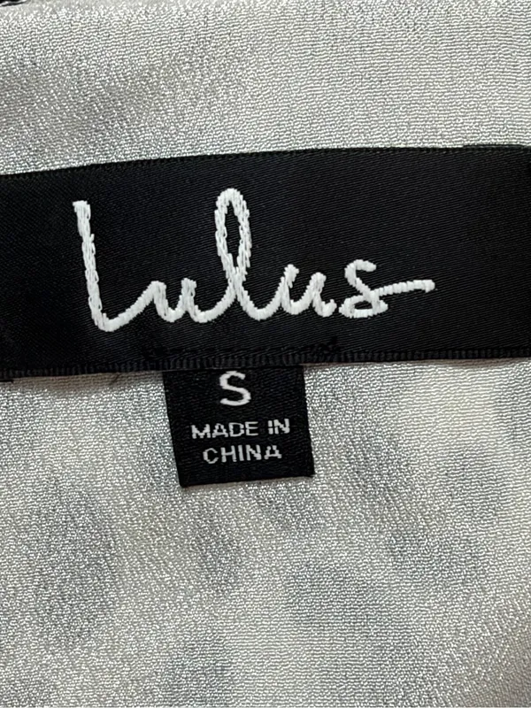 Lulus Women’s Being Bold Leopard Print Satin Midi Slip Dress Size Small - Image 5