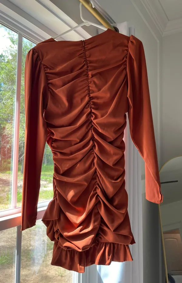Roly Poly Dress Brown - Image 2