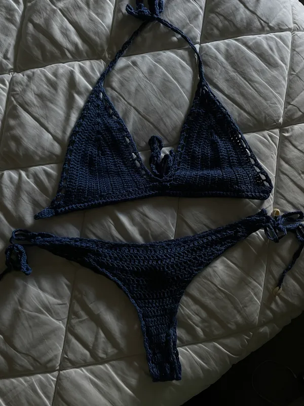 SheIn Blue Bikini Set - Image 2