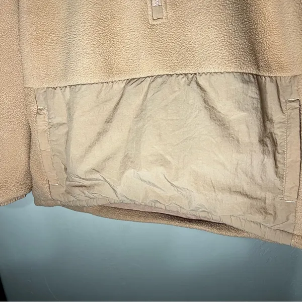 Fabletics‎ Lotta Teddy Quarter Zip Pullover Hooded Sweater - Image 4