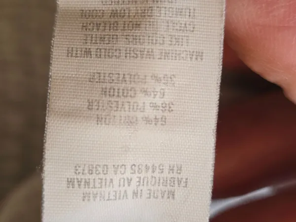 aerie Light Gray Ribbed Flare Pants Large - Image 3
