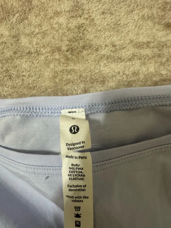 Lululemon back in action long sleeve dress size 8 - Image 3