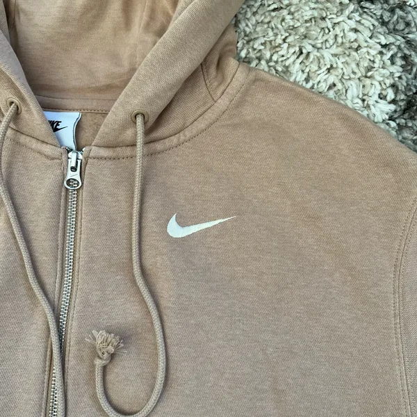 EUC NIKE Sportswear Phoenix Fleece Oversize Zip Hoodie - Image 4