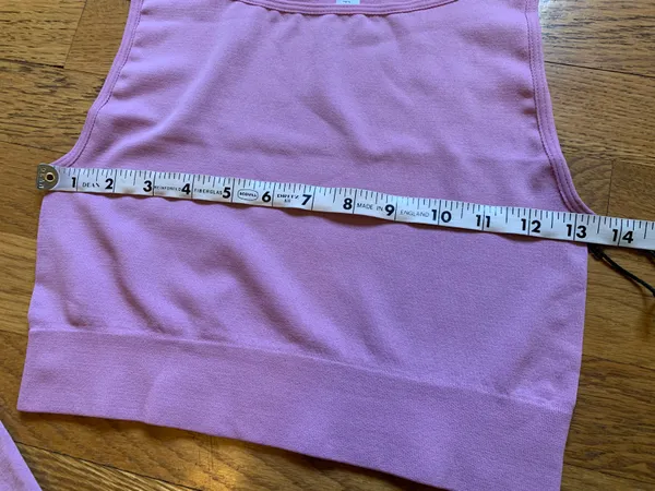 Seamless Crop Top & Biker Short Set size S - Image 8