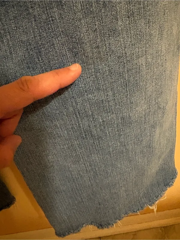 AG Adriano Goldschmeid Saige High Rise Wide Leg Raw Hem Jeans - Image 13