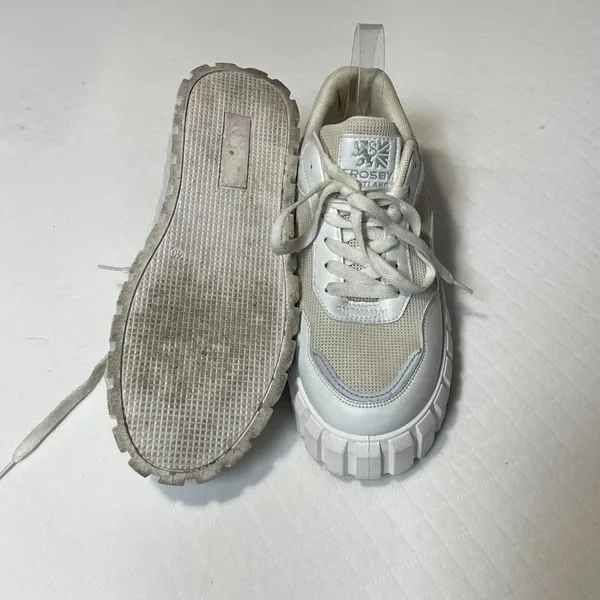 Crosby Scotland Women’s White Platform Sneakers Size‎ 40/US 10 - Image 11