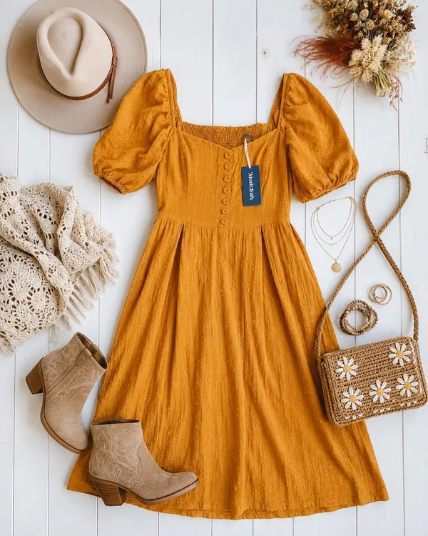 ModCloth Midi Dress - Image 2