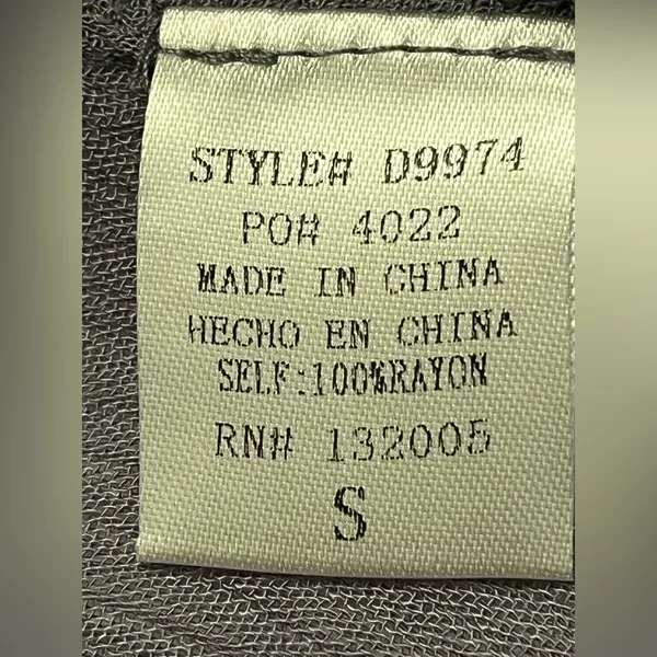 Entro gray high low boho dress - Image 4